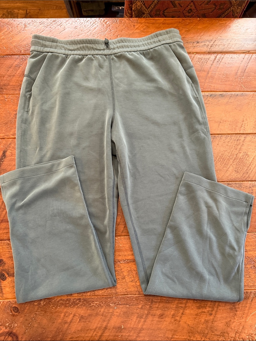 Women’s Lululemon Brushed Softstreme HR Slim-leg Pant Olive Gray 31”